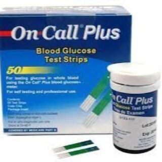 Oncall Plus Blood Sugar Strips