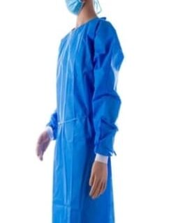 NON WOVEN DOCTOR GOWN SURGICAL GOWN