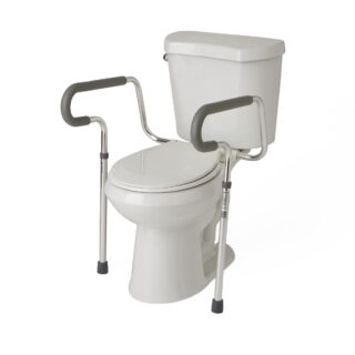 Foldable Toilet Safety Rail