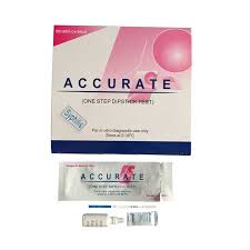 Accurate Rapid Syphillis Test Strips pkt 50