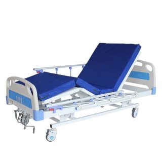 Three Crank ABS Hospital Bed